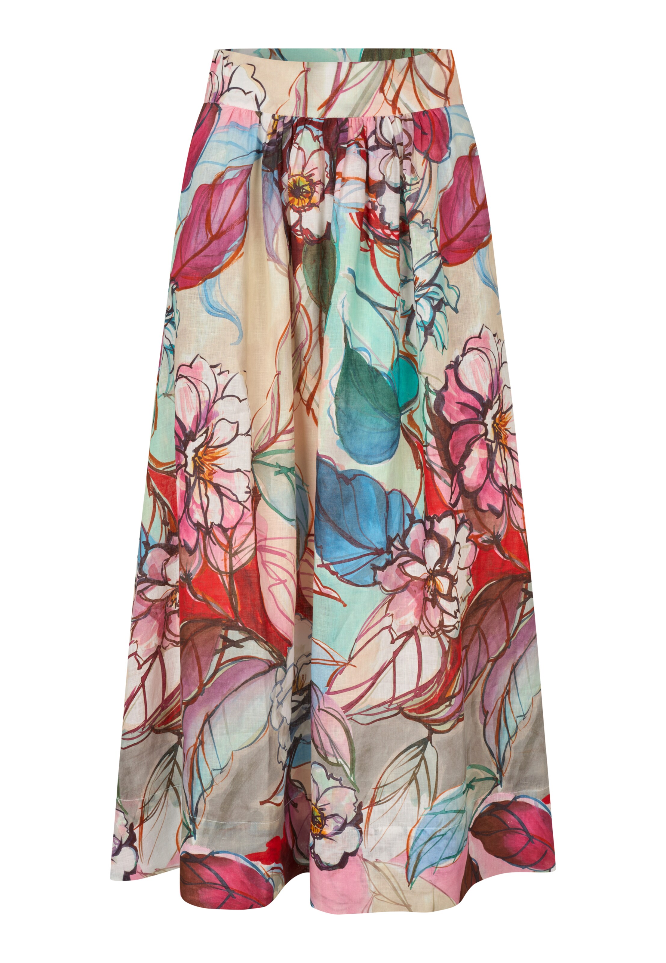 Jupe Dea Kudibal en mélange de couleurs : devant