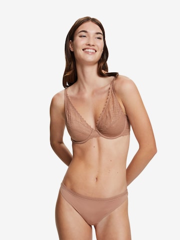 ESPRIT Triangel BH in Beige: predná strana