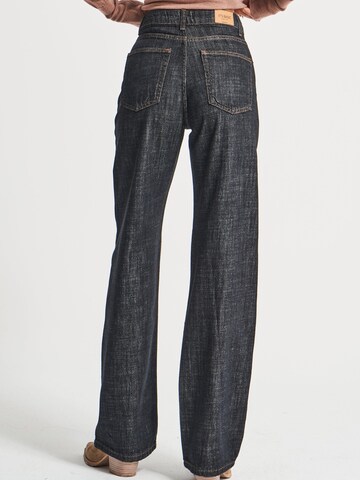 IT'S BASIC Regular Jeans 'Straight Mid Rise Jeans' in Blauw