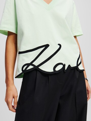 Karl Lagerfeld - Camiseta en verde