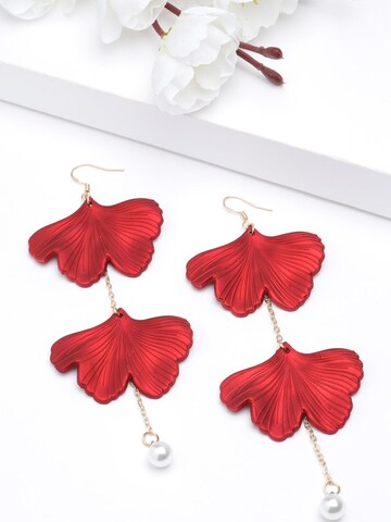 AVANT-GARDE PARIS Earrings 'Petrama' in Red