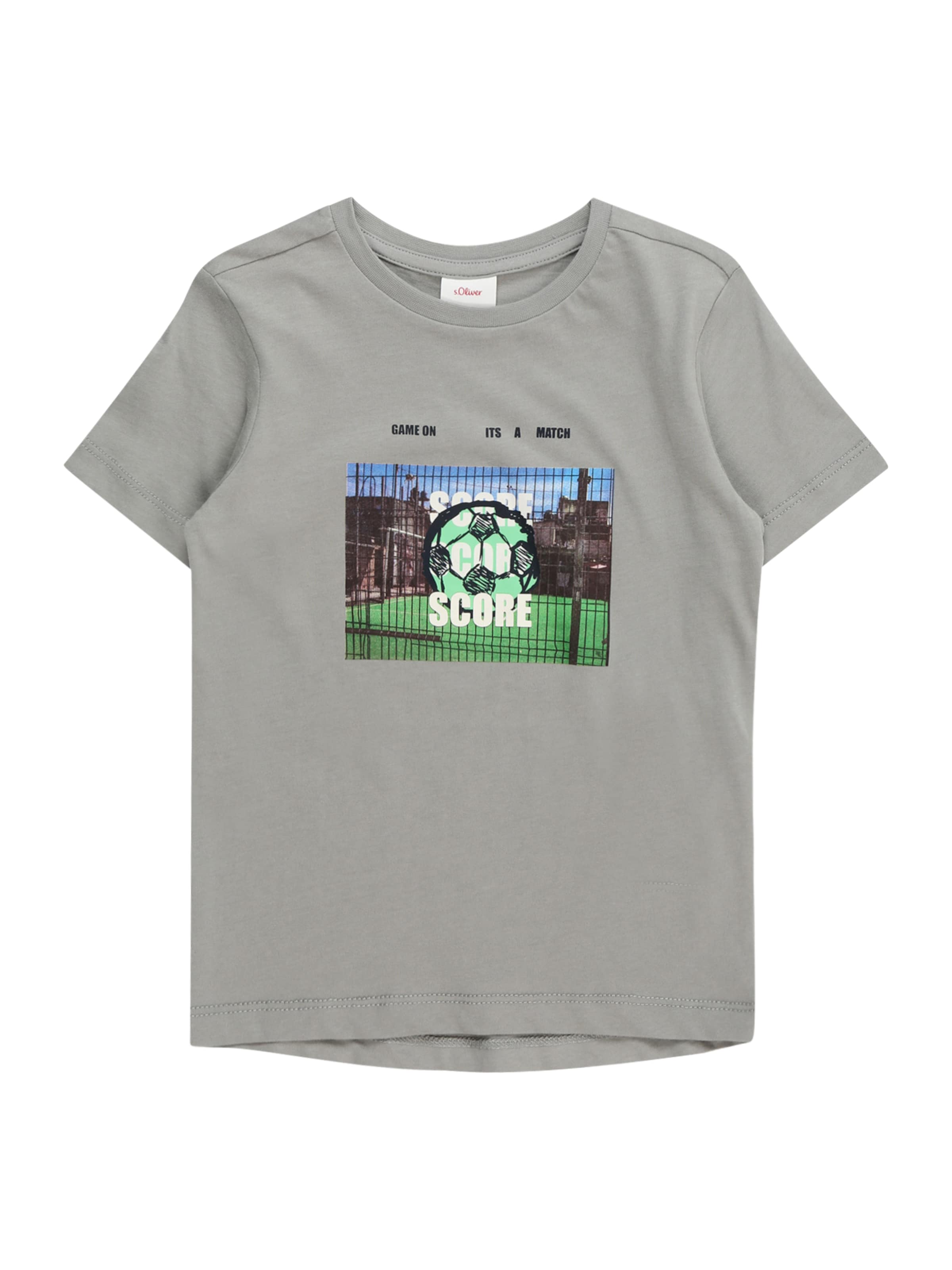 T-Shirt s.Oliver en gris : devant