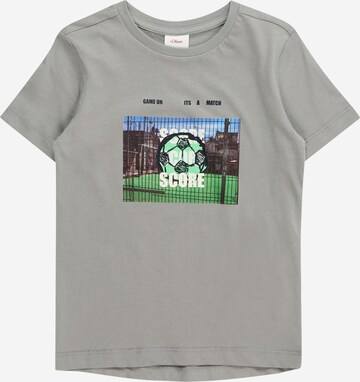 T-Shirt s.Oliver en gris : devant