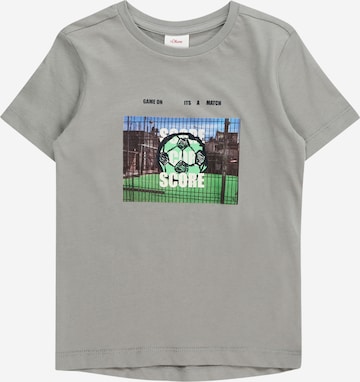 T-Shirt s.Oliver en gris : devant