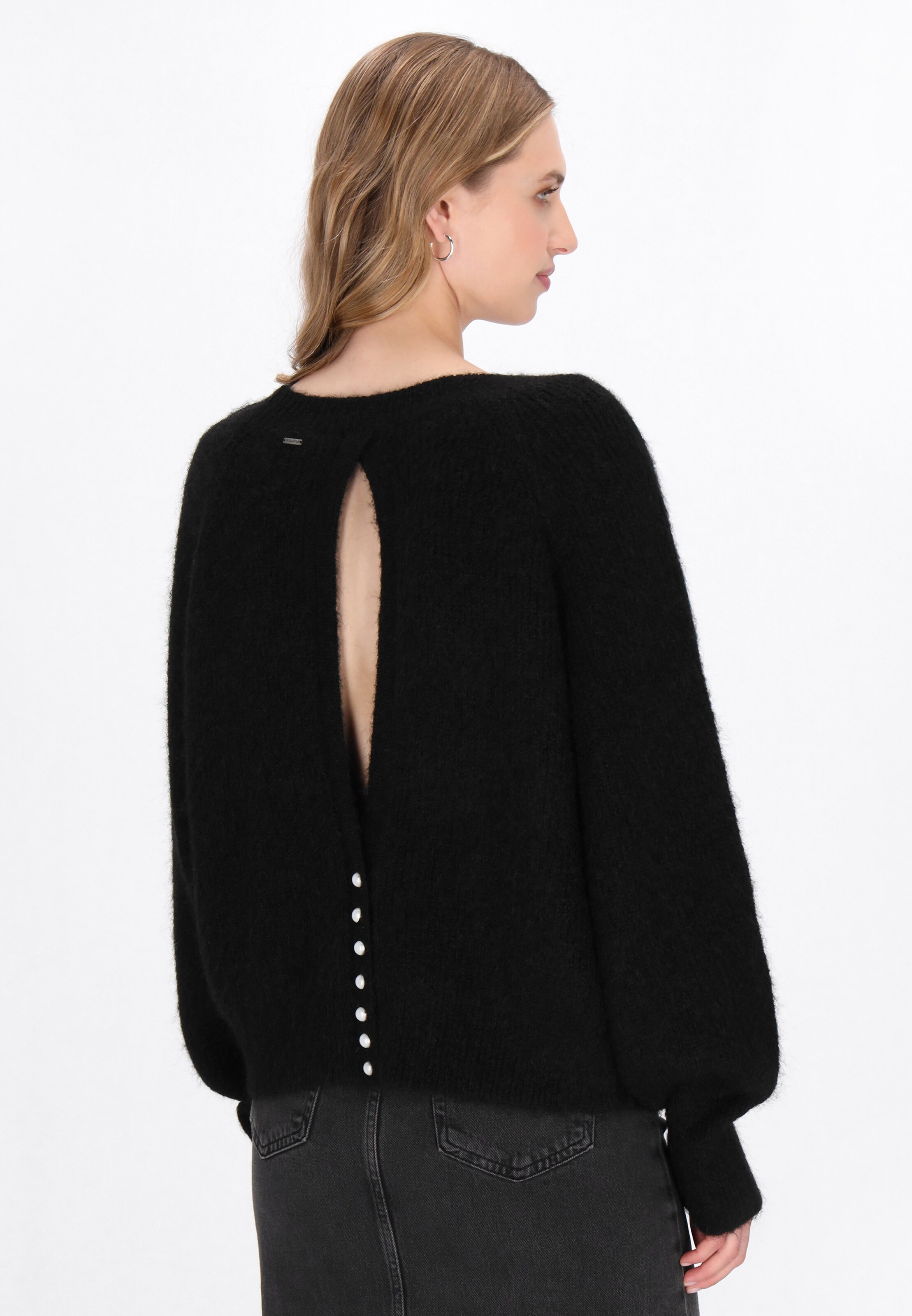 Pulover de la DreiMaster Vintage pe negru