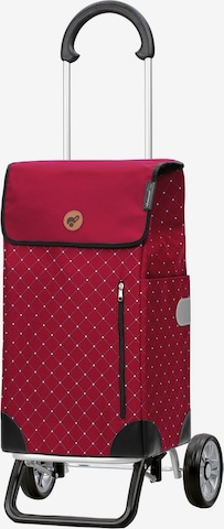 Andersen Shopper Trolley 'Sofia' in Rood: voorkant