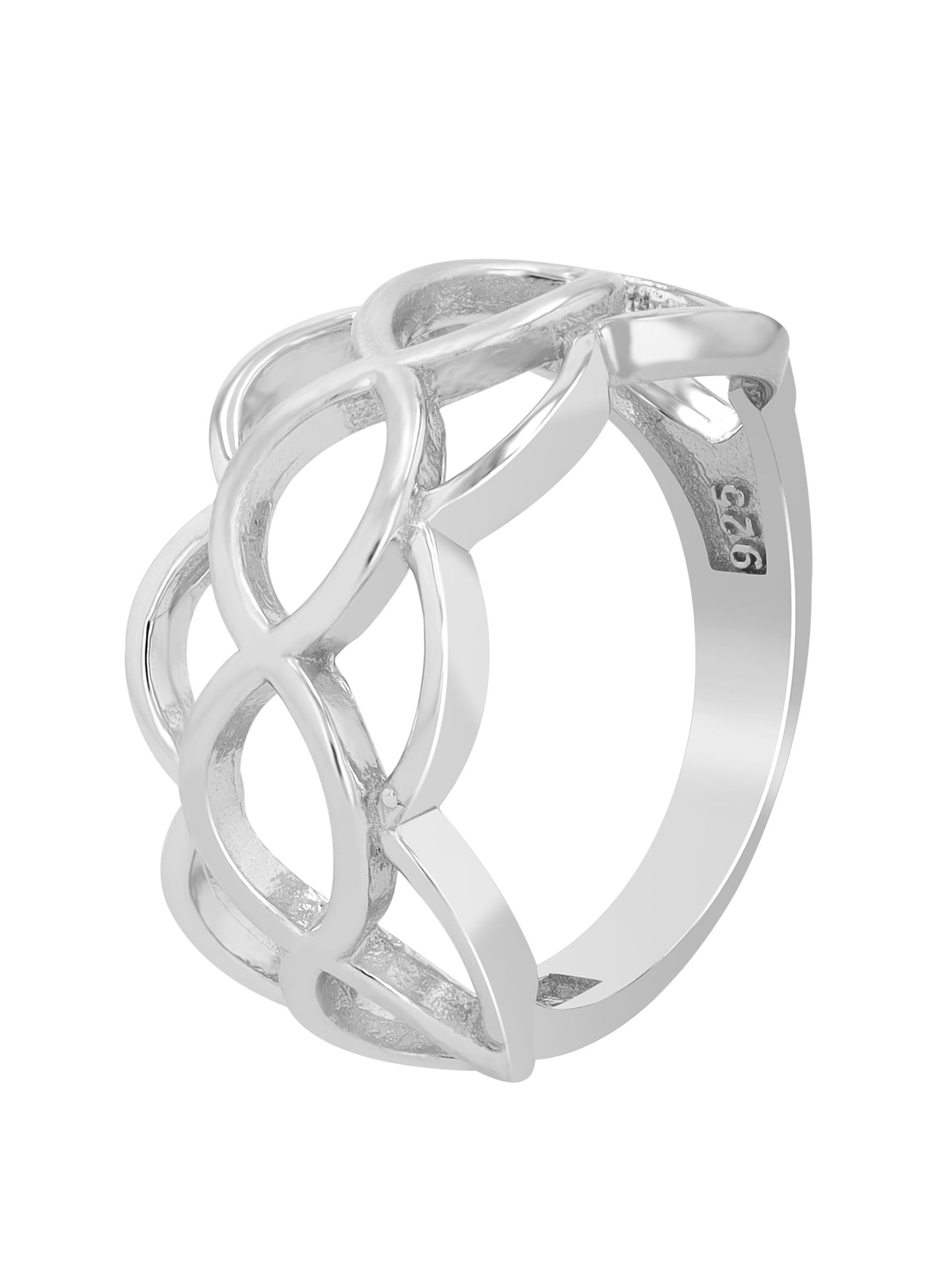 Akzent Ring 'Estrid, 925 Sterlingsilber, langlebig' in Silver