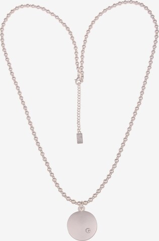 Leslii Necklace in Silver: front