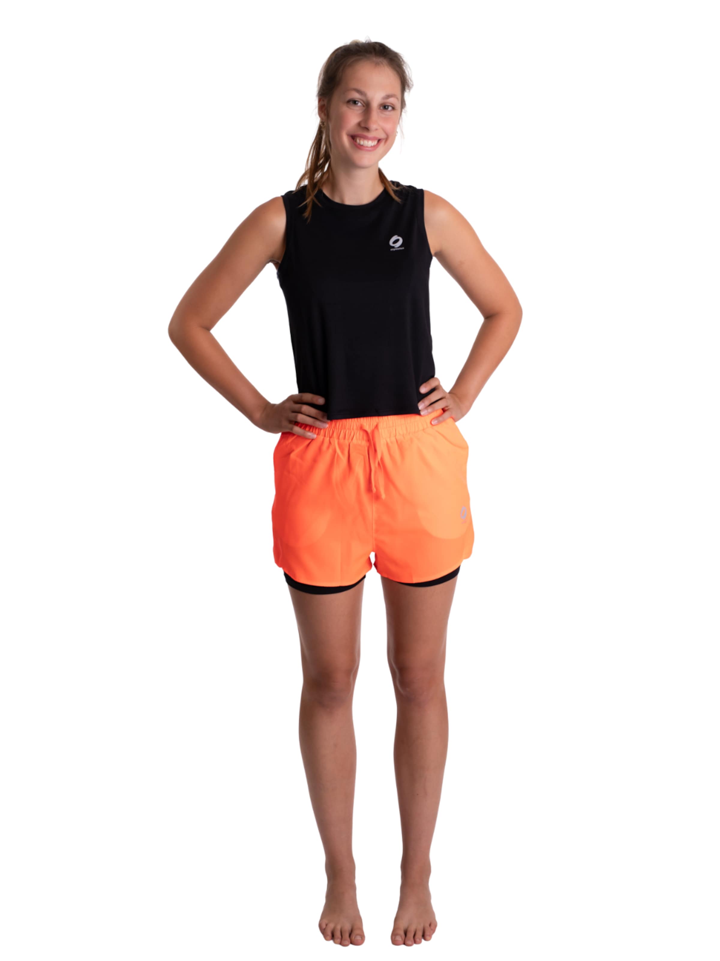 mymotus Regular Sporthose‌ in Orange