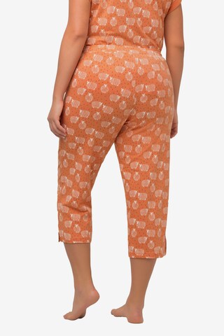 Ulla Popken Pyjamhose  (GOTS) in Orange