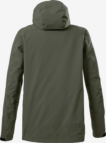 KILLTEC Outdoor jacket 'XENIOS' in Green