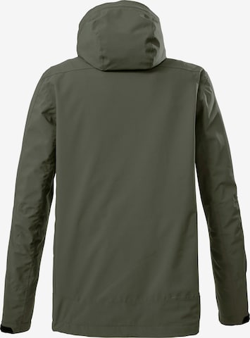 KILLTEC Outdoorjacke 'XENIOS' in Grün