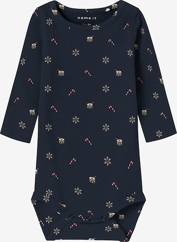 NAME IT Romper/Bodysuit 'NBNROKO' in Blue: front