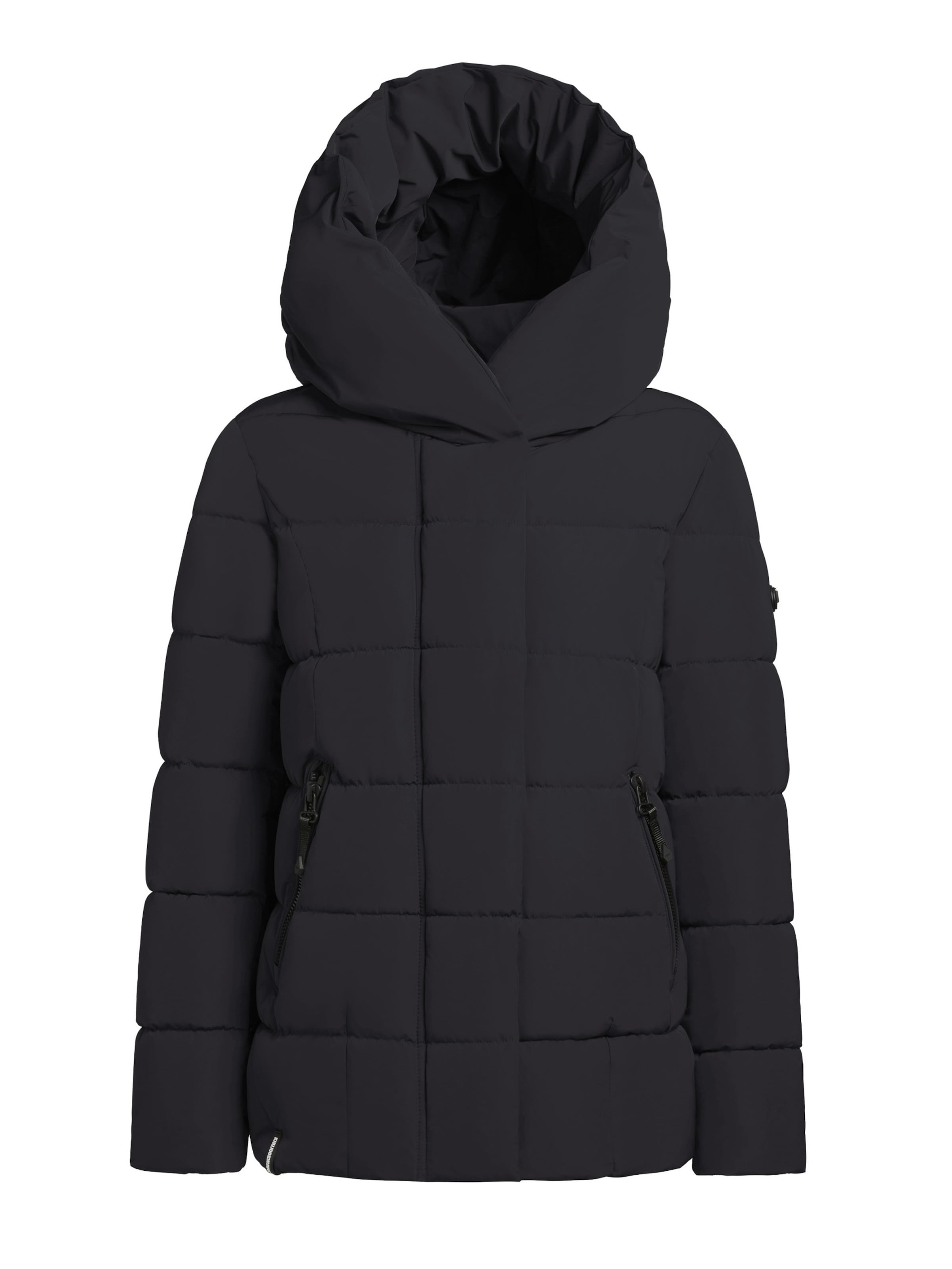 khujo Winter jacket ' CAMEA ' in Black: front