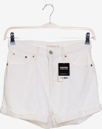 LEVI'S ® Shorts S in Weiß: predná strana