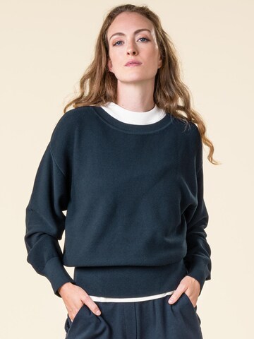 Living Crafts Pullover 'THABITA'‌‌‌ in Blau