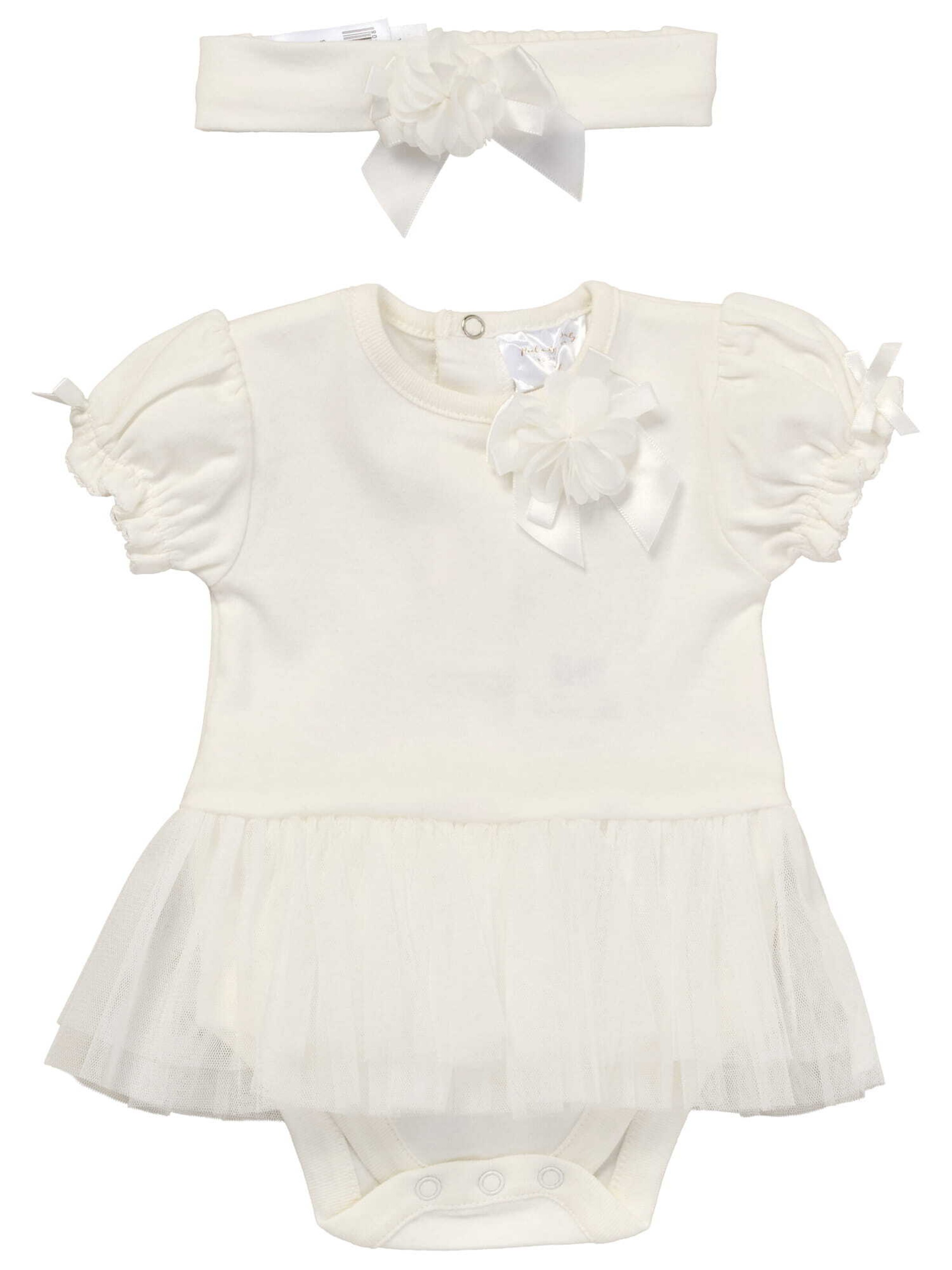 Rock a Bye Baby Boutique Set in Beige: voorkant