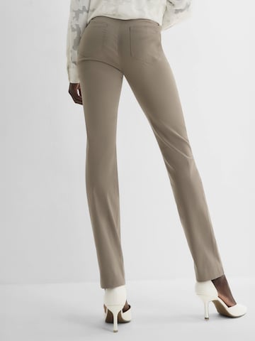 bonprix Slimfit Hose in Beige
