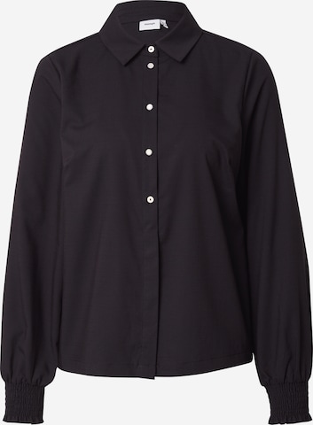 Chemisier NÜMPH en noir : devant