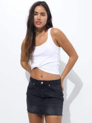 Pull&Bear Rok in Zwart