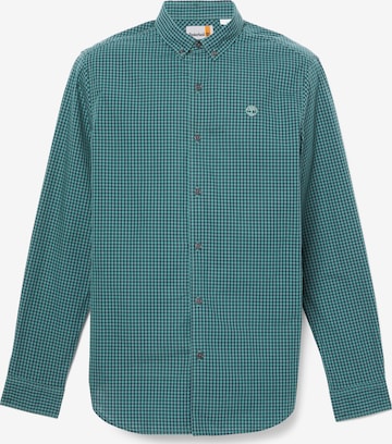 TIMBERLAND Regular fit Button Up Shirt in Green: front