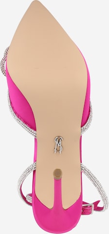 STEVE MADDEN Дамски обувки на ток с отворена пета в розово