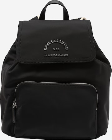 juoda Karl Lagerfeld Kuprinė 'Rue St-Guillaume': priekis