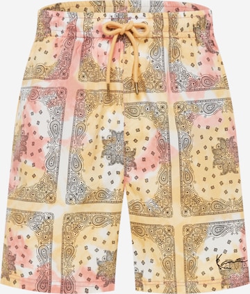 Karl Kani Regular Pants in Yellow: front