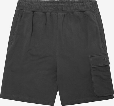 Pantaloni cu buzunare Nicce pe negru, Vizualizare produs