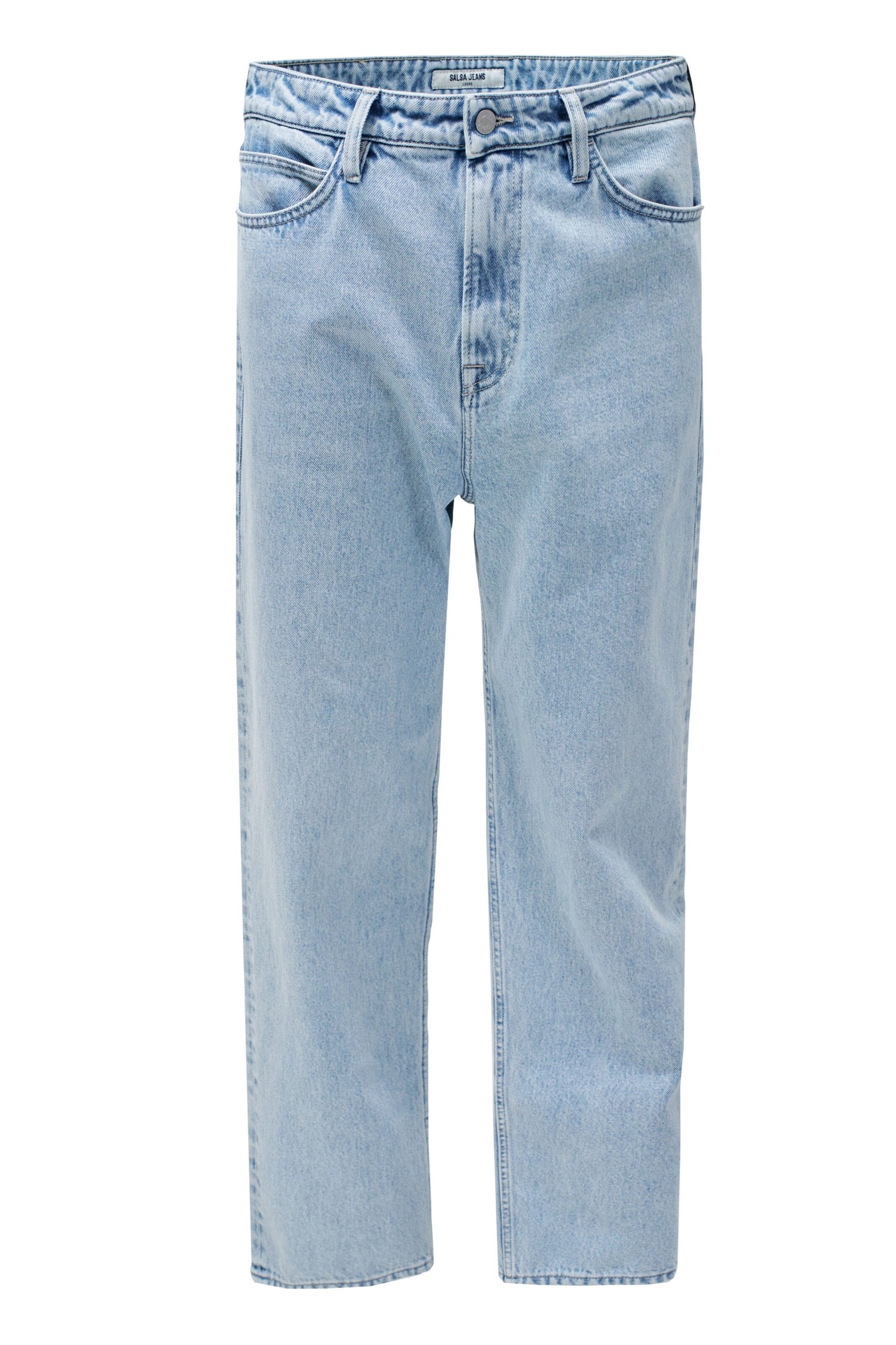 Salsa Jeans Loosefit Jeans in Blauw: voorkant