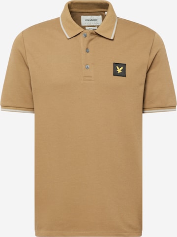 Lyle & Scott Shirt in Bruin: voorkant