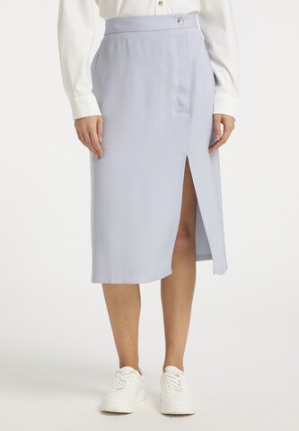 usha BLUE LABEL Rok in Blauw: voorkant