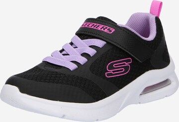 Skechers Kids Sneakers 'MICROSPEC MAX - RACER GAL' in Black: front