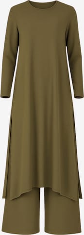 fashionshowcase Buksedragt 'Modest ECE-Set' i grøn: forside