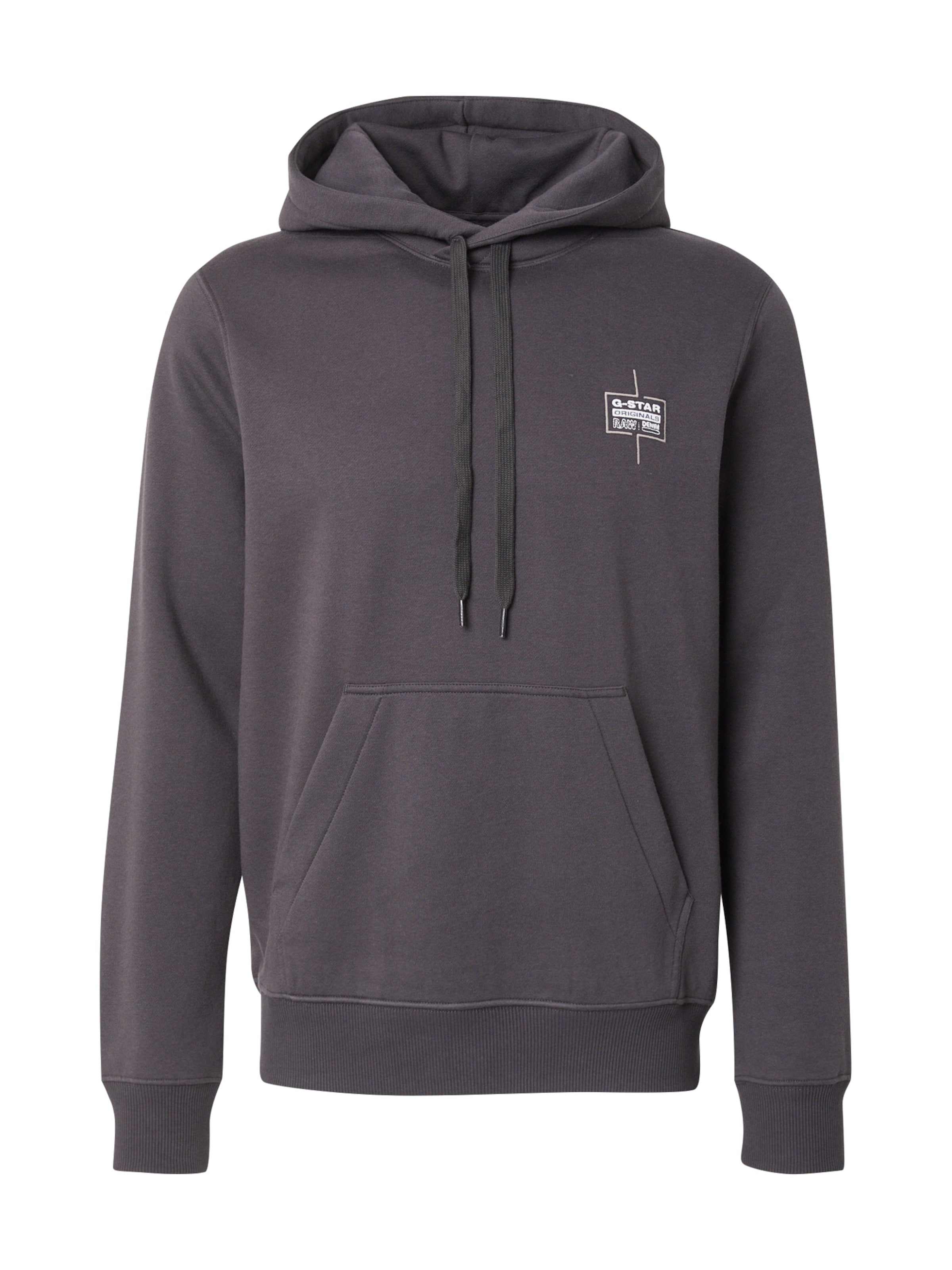 fekete / fehér G-STAR Tréning póló, Termék nézet