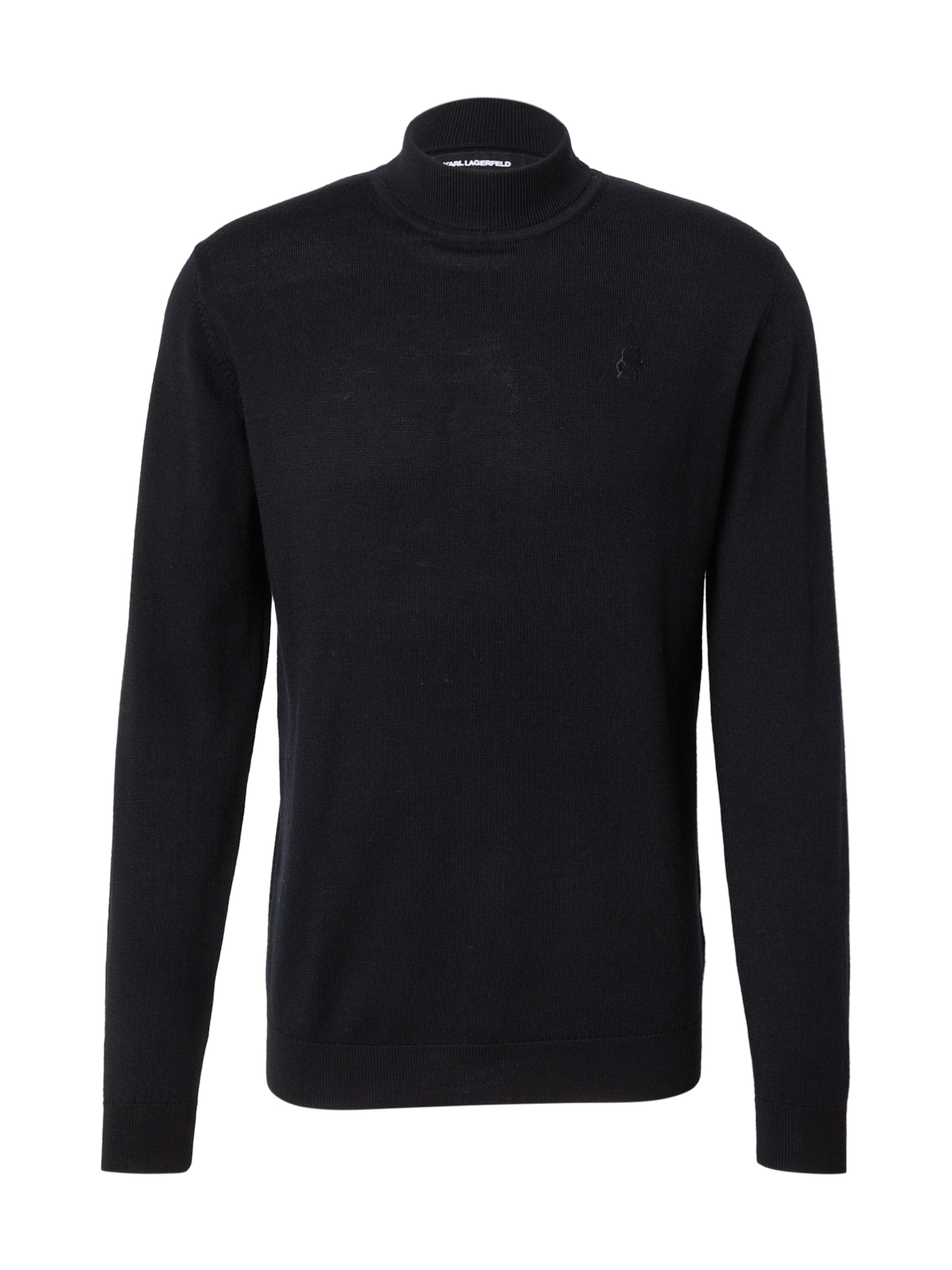 Karl Lagerfeld Pullover in Schwarz: Vorderseite