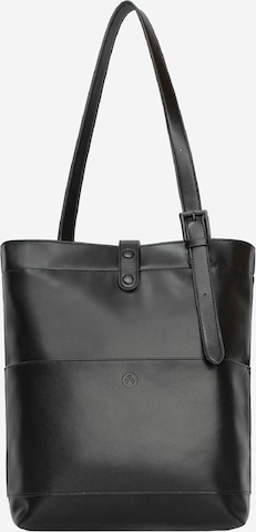 KIWEE Schultertasche in Schwarz: Vorderseite