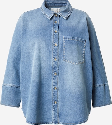 mėlyna ONLY Carmakoma Palaidinė 'CARGrace': priekis