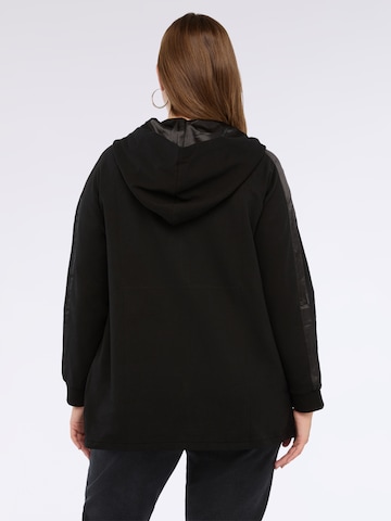 Veste de survêtement Fiorella Rubino en noir
