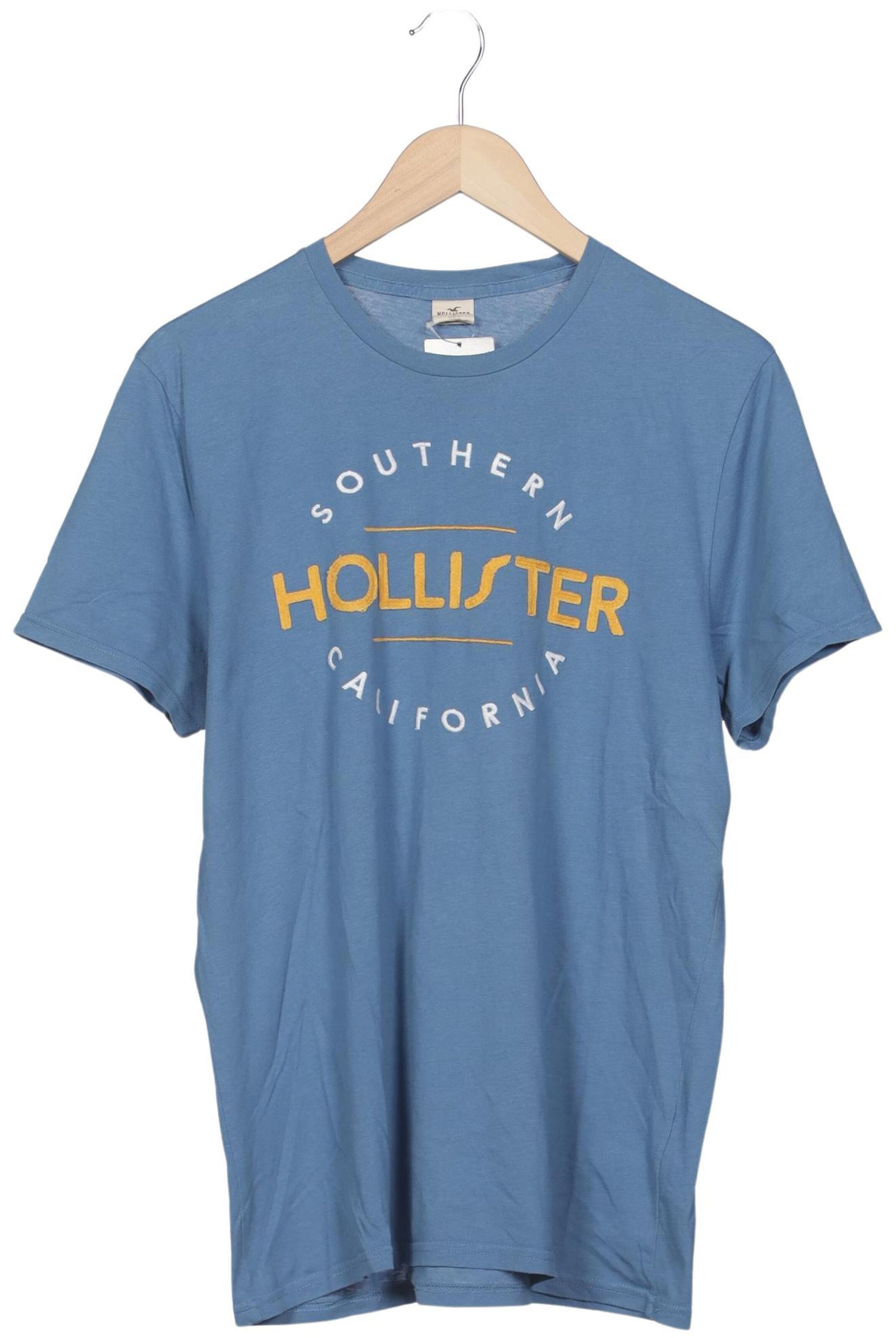 HOLLISTER Shirt in L in Blue: front