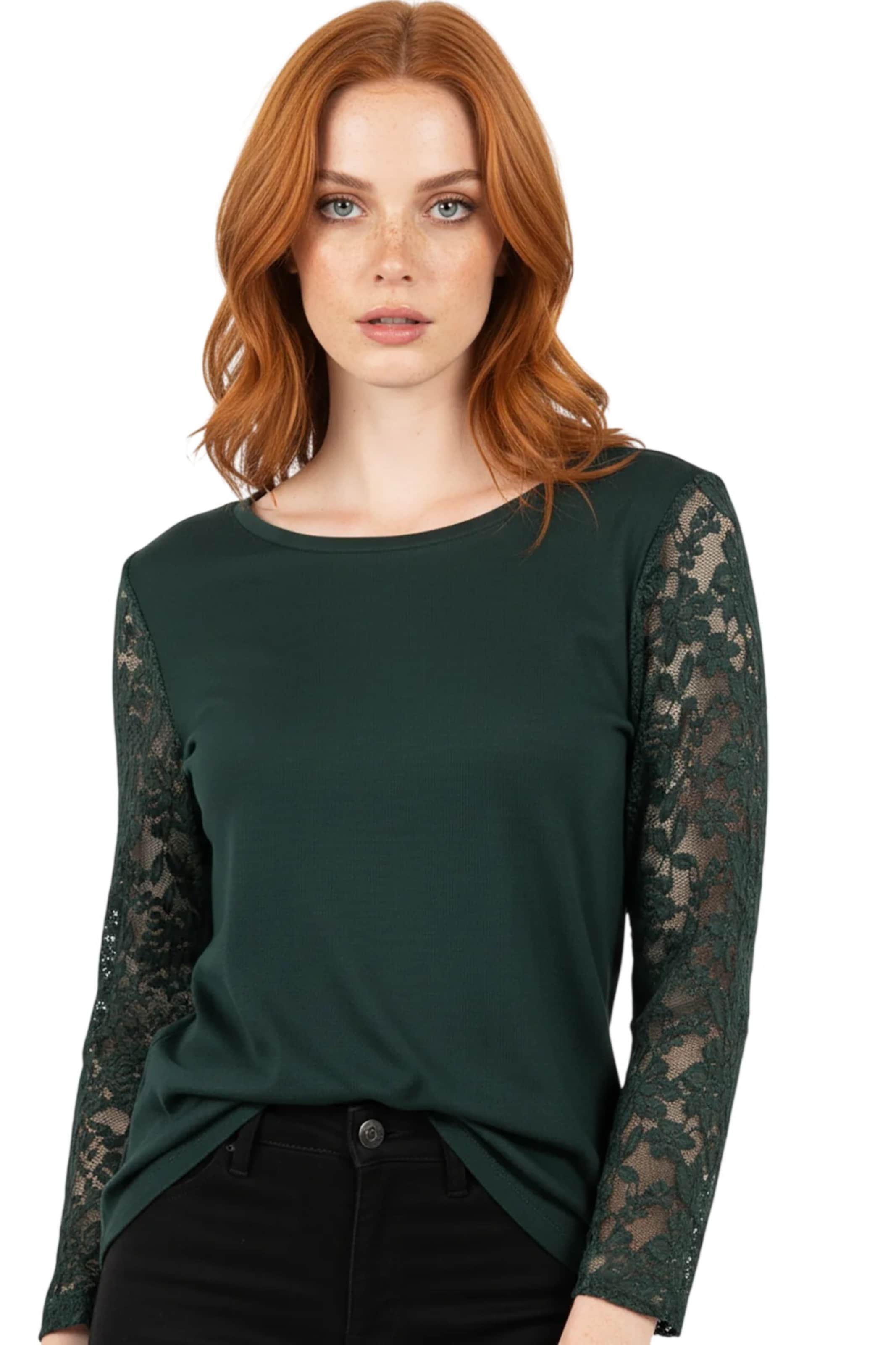 Alexa Dash Shirt in Grün: Vorderseite