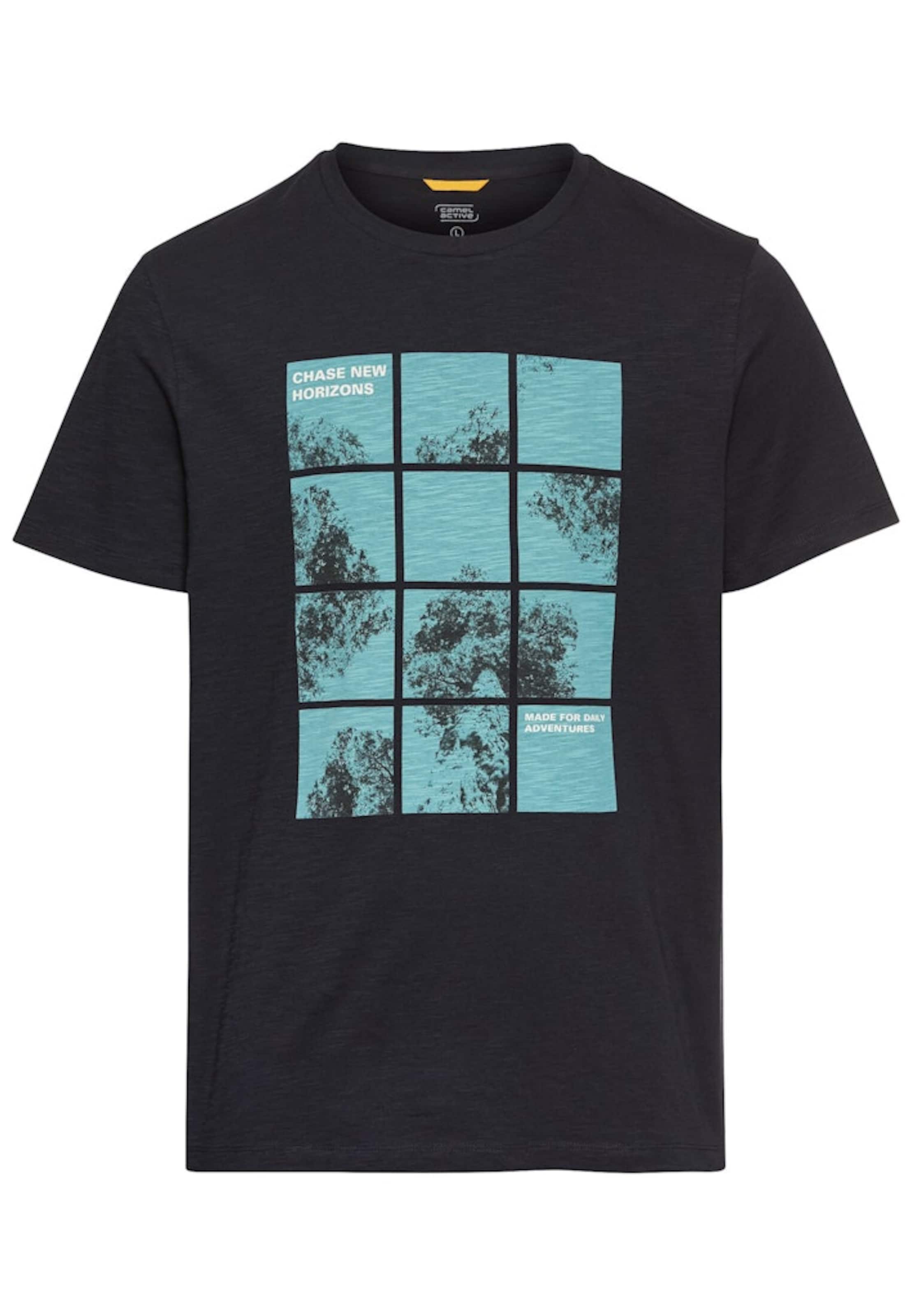 CAMEL ACTIVE Shirt in Blue: front