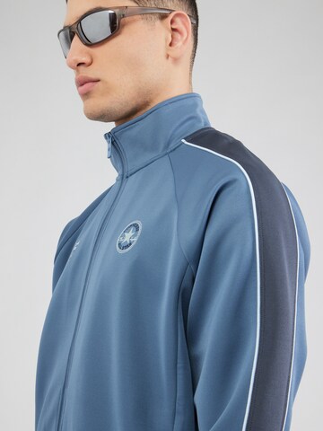 CONVERSE - Sudadera con cremallera en azul