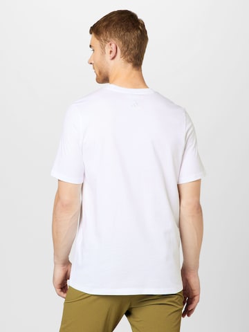 T-Shirt fonctionnel 'Essentials' ADIDAS SPORTSWEAR en blanc