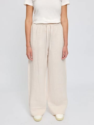mazine Wide Leg Hose 'Drawstring'‌ in Beige