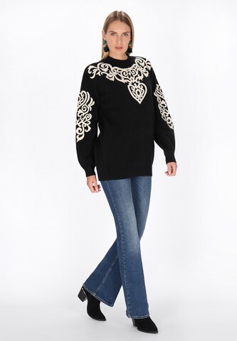 usha FESTIVAL - Jersey en negro