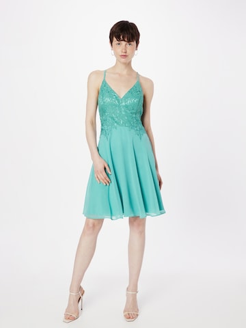 Vera Mont Cocktail Dress in Blue: front