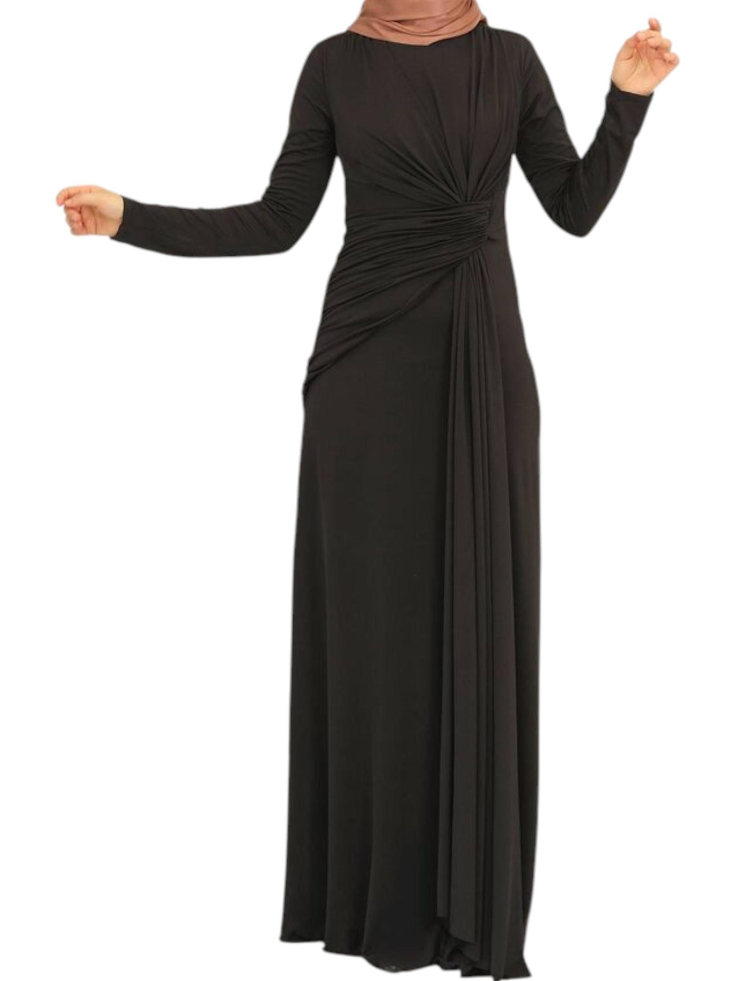 fashionshowcase Avondjurk 'FAVORI' in Zwart