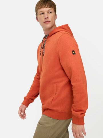 CAMEL ACTIVE Zip-Up Hoodie in Orange