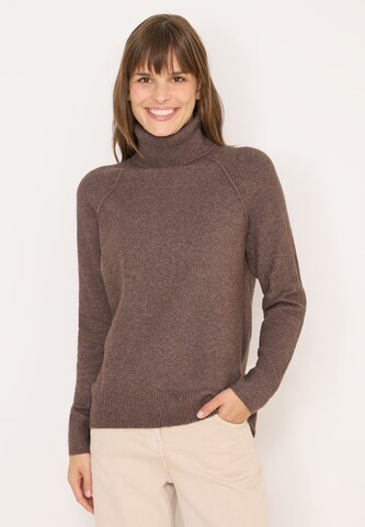 CECIL Sweater in Brown: front